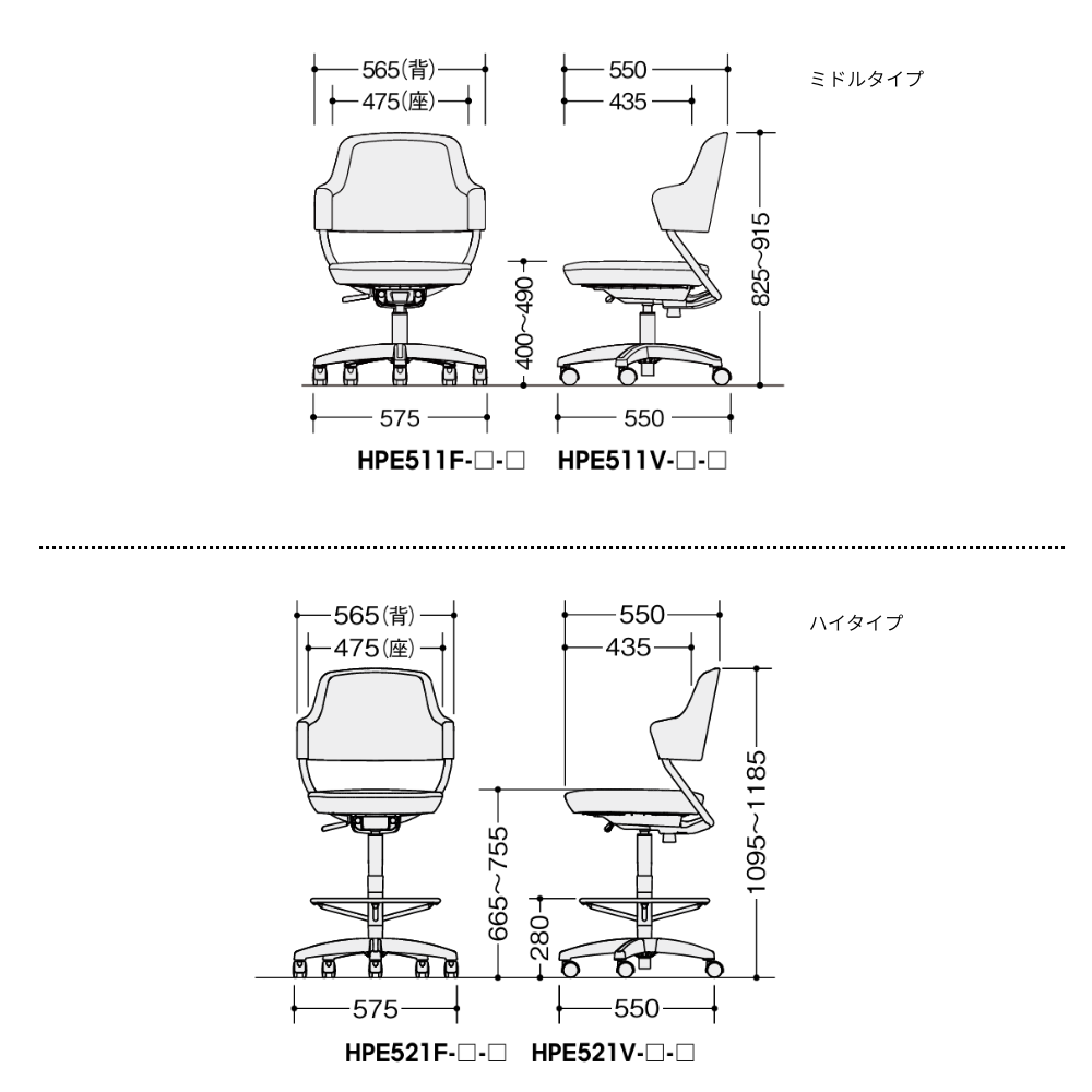 hoople｜HPE511F-B-PDGL